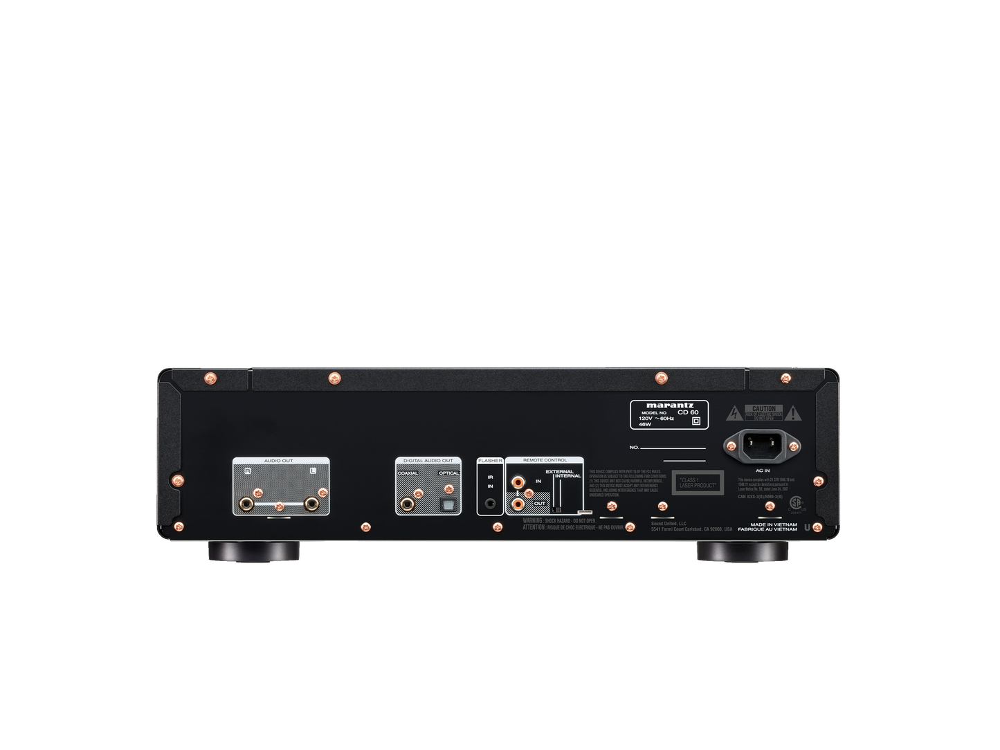 Marantz CD60 CD Player with Hi-Res Audio Support (Refurbished)