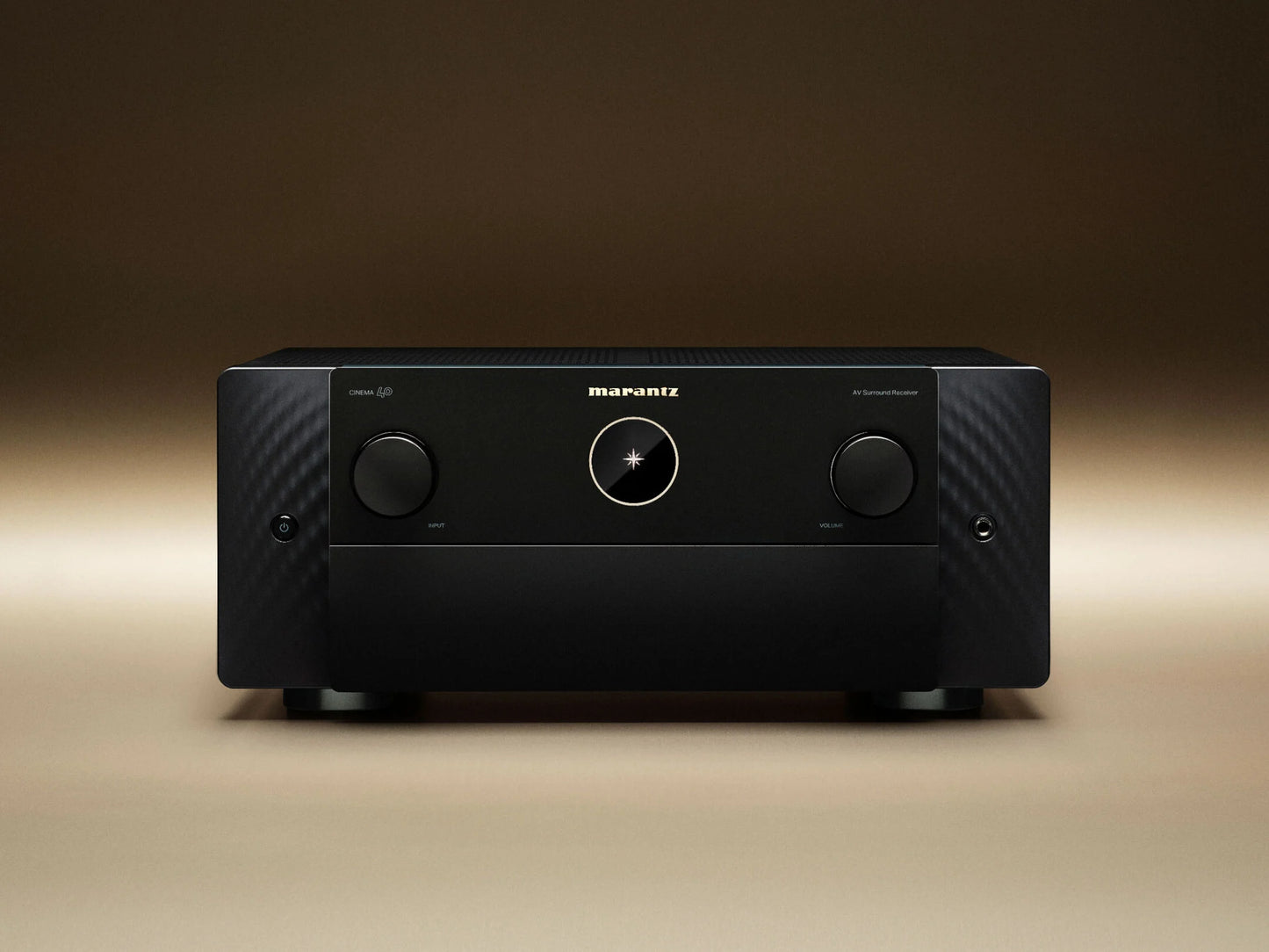Marantz CINEMA 40 Reference 9.4 Channel AV Receiver Powered by HEOS with Dolby Atmos, 125W, 8K and 7 HDMI Inputs (Certified Refurbished)