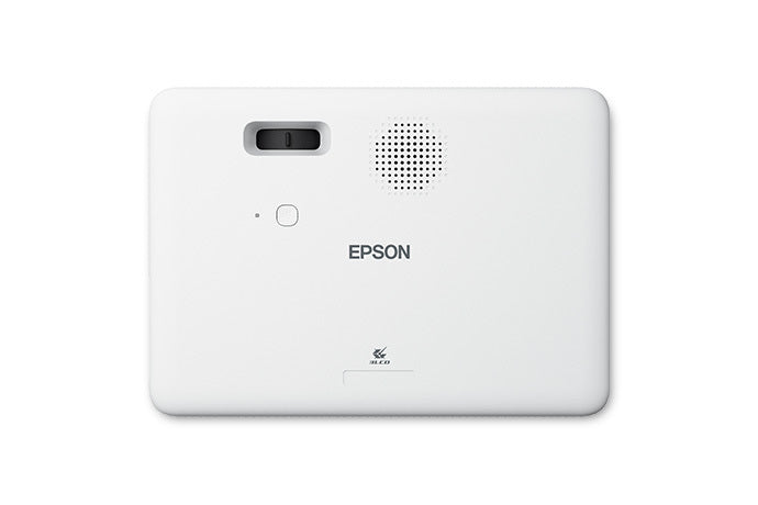Epson EpiqVision Flex CO‑W01 WXGA Portable 3LCD Projector — White (Factory Refurbished)