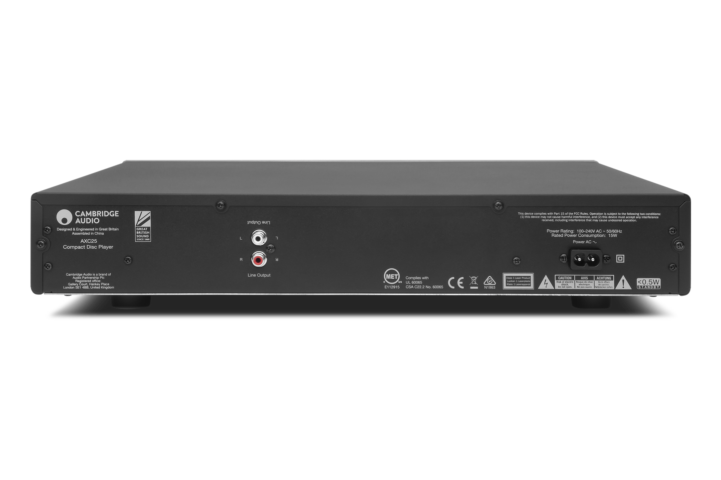 Cambridge Audio AXC25 CD Player (Certified Refurbished)