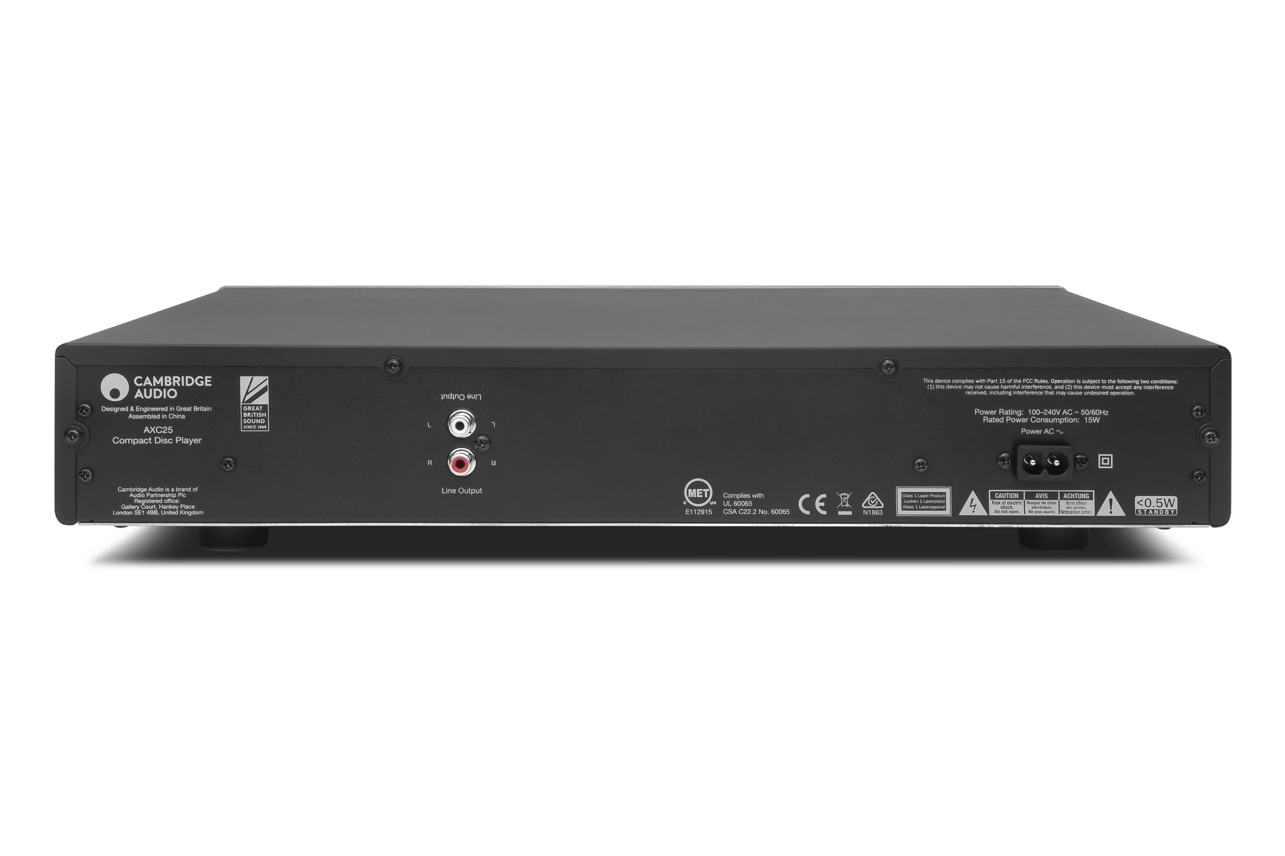 Cambridge Audio AXC25 CD Player (Certified Refurbished)