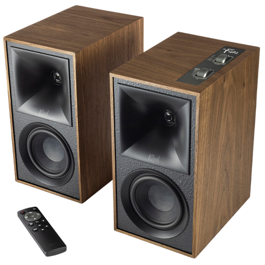 Klipsch The Fives Powered Bookshelf Speakers (Certified Refurbished)