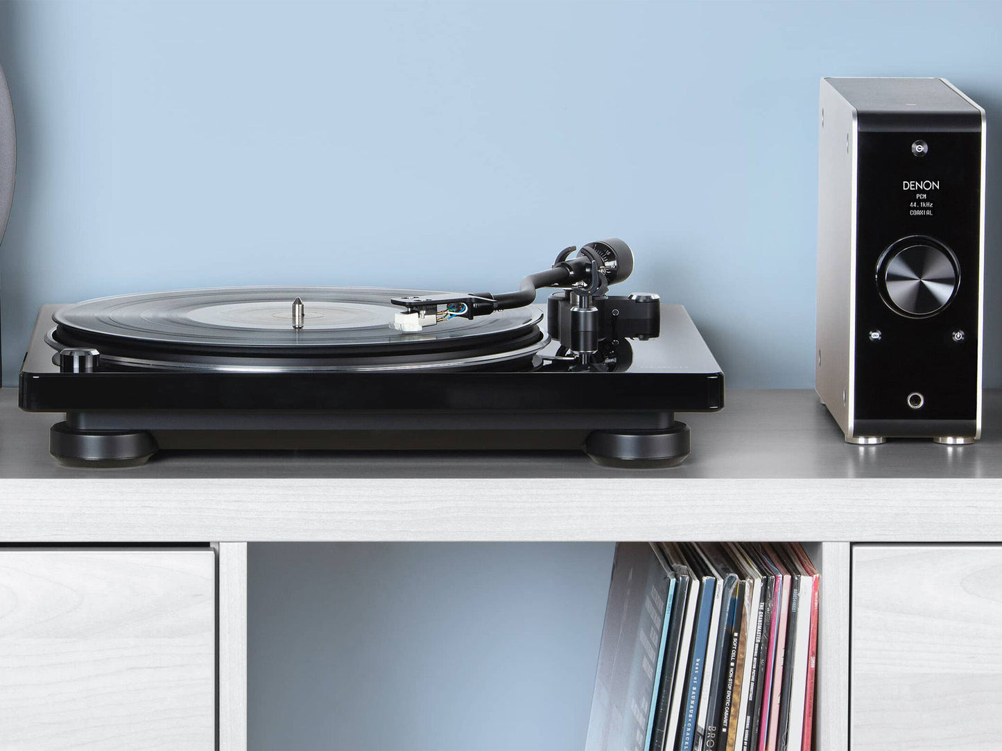 Denon DP-400 Premium belt-driven Hi-Fi Turntable (Certified Refurbished)