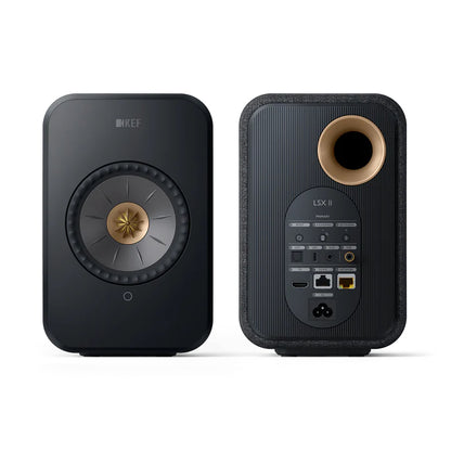 KEF LSX II Wireless HiFi Speaker System with Uni-Q Technology - Pair (Certified Refurbished)