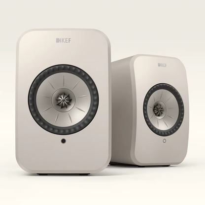 KEF LSX II LT True Wireless Powered Bookshelf Speaker System (Certified Refurbished)