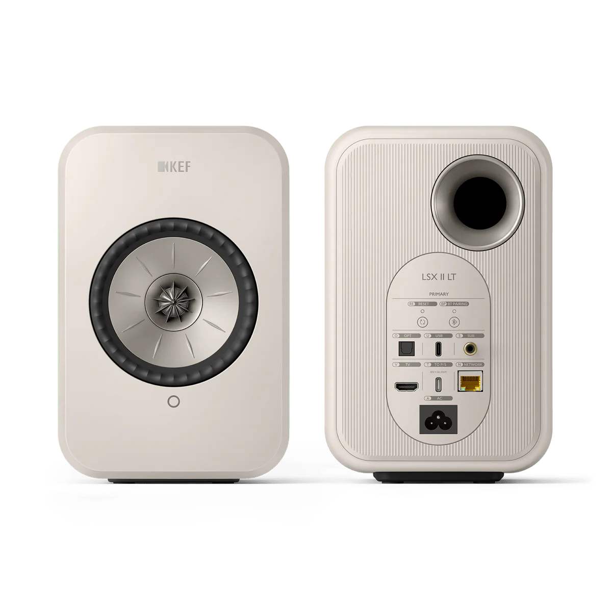 KEF LSX II LT True Wireless Powered Bookshelf Speaker System (Certified Refurbished)