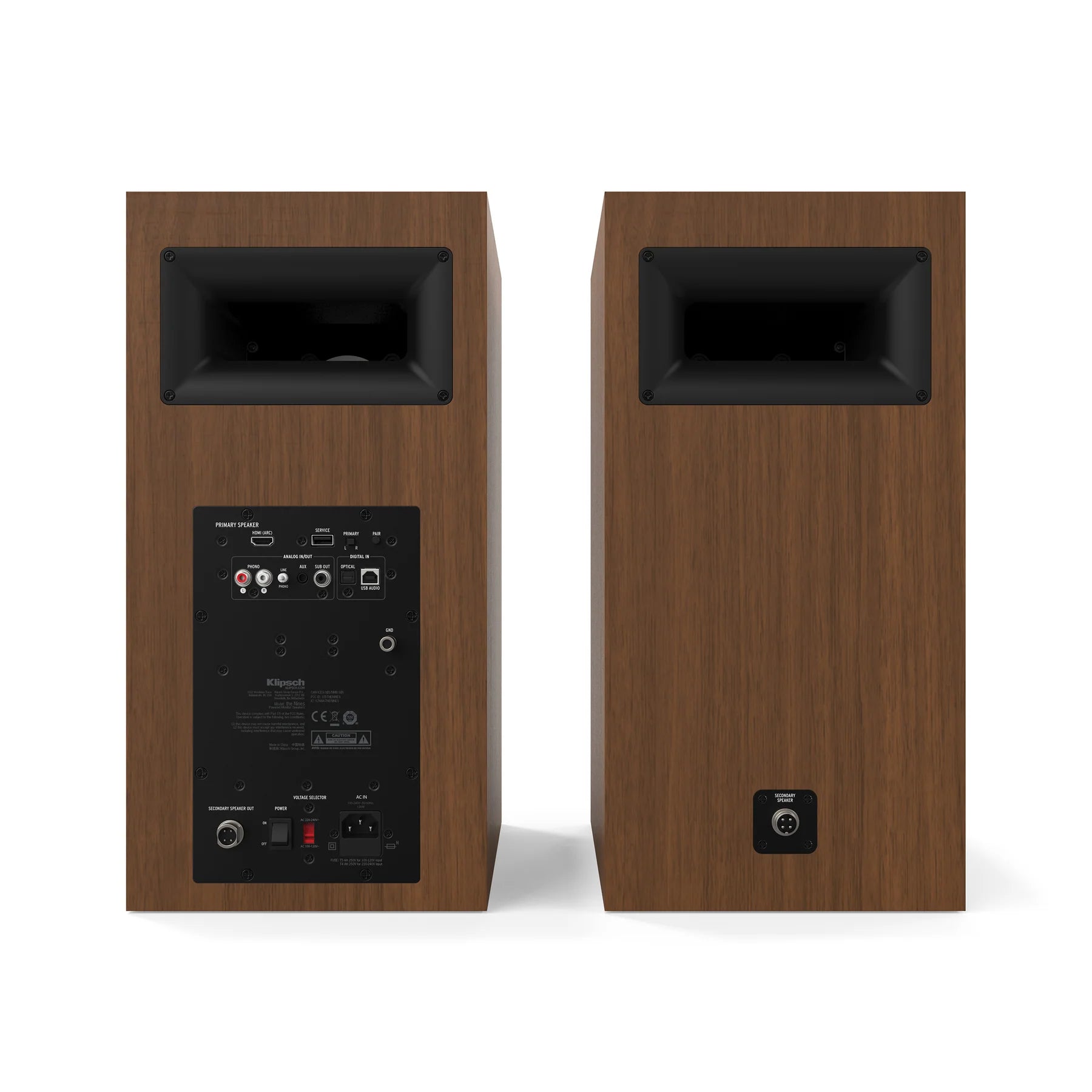 Klipsch The Nines Heritage Inspired Powered Speaker - Pair (Certified Refurbished)
