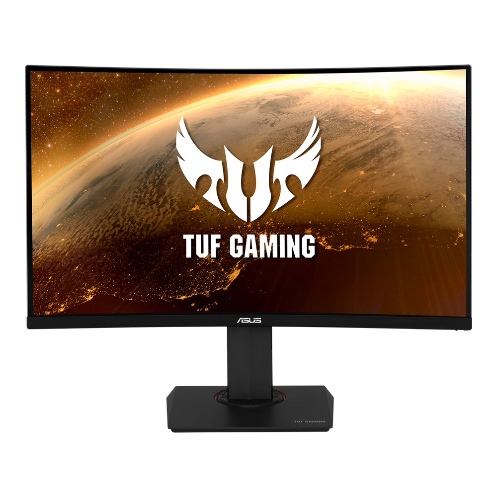 ASUS TUF Gaming VG32VQ Curved HDR Gaming Monitor – 32 inch QHD (2560x1440), 144Hz, Extreme Low Motion Blur Sync, Adaptive-sync, Freesync Premium,1ms (MPRT),HDR10 (Certified Refurbished)