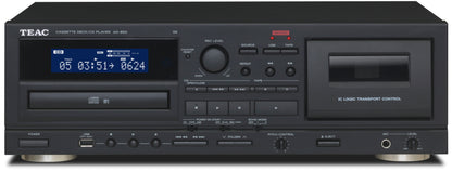 TEAC AD-850-SE Cassette Deck CD Player (Certified Refurbished)