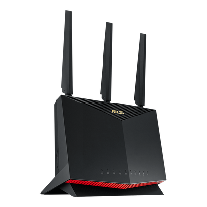ASUS RT-AX86U (AX5700) Dual Band WiFi 6 Extendable Gaming Router, 2.5G Port, Gaming Port, Mobile Game Mode, Port Forwarding, Subscription-Free Network Security, Instant Guard, VPN, AiMesh Compatible (Certified Refurbished)