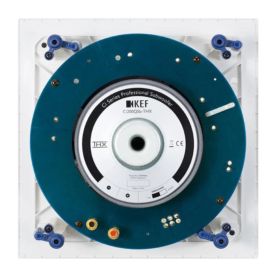 KEF Ci200QSb-THX In-Wall Subwoofer (Certified Refurbished)