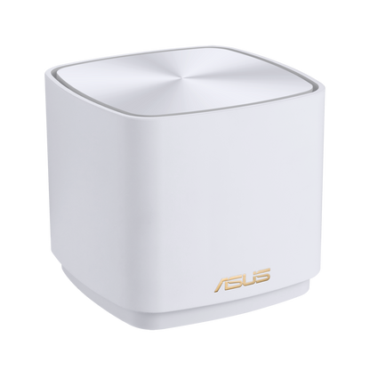 ASUS ZenWiFi AX Mini (XD5) Tri-Band Whole Home Mesh WiFi System WiFi 6, 802.11ax, up to 3500 sq ft & 25+ Devices, AiMesh, Lifetime Free Internet Security, Parental Controls, Easy Setup (Certified Refurbished)