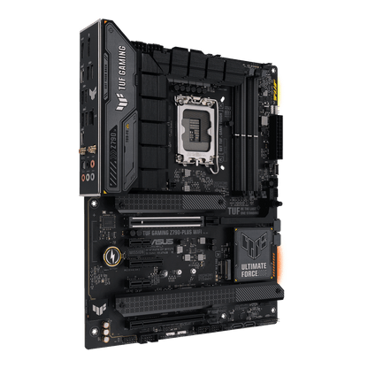 ASUS TUF Gaming Z790-Plus WiFi LGA 1700(Intel 12th&13th Gen) ATX Motherboard(PCIe 5.0,4xM.2 Slots,16+1 DrMOS,WiFi 6,2.5Gb LAN,Front USB 3.2 Gen 2 Type-C,Thunderbolt 4(USB4),Aura RGB) (Certified Refurbished)