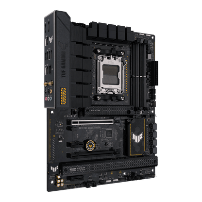 ASUS TUF Gaming B650-PLUS WiFi AMD B650 AM5 Ryzen Desktop 9000 8000 and 7000 ATX Motherboard, 14 Power Stages, PCIe 5.0 M.2, DDR5 Memory, WiFi 6 and 2.5 Gb Ethernet, USB4 Support Aura Sync  (Certified Refurbished)