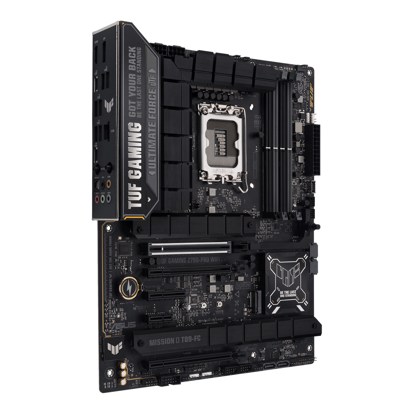 ASUS TUF Gaming Z790-PRO WiFi 6E LGA 1700(Intel®13th&12th Gen) ATX Motherboard(DDR5,PCIe Gen 5 x 16 SafeSlot with Q-Release,Front Panel USB 20Gbps Type-C with PD) (Certified Refurbished)