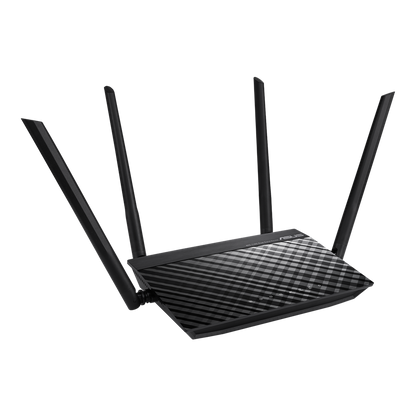 Asus RT-AC1200 V2 Dual-Band Wi-Fi Router with Four Antennas and Parental Control (Certified Refurbished)