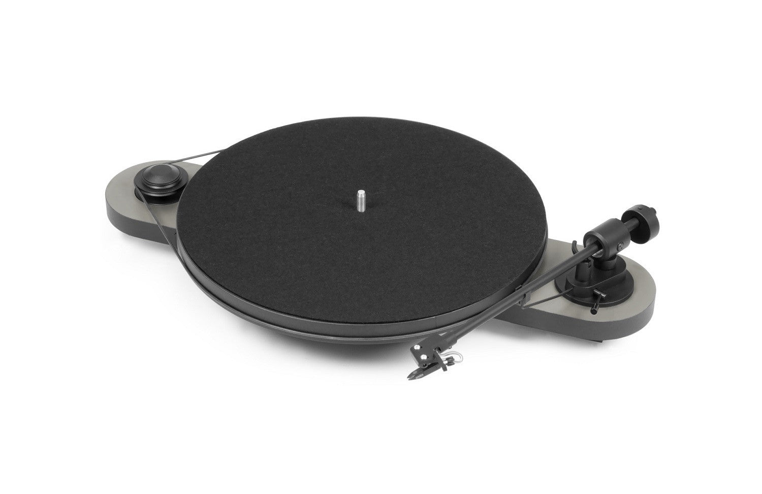 Pro-Ject Elemental Black/Silver Turntable (Certified Refurbished)
