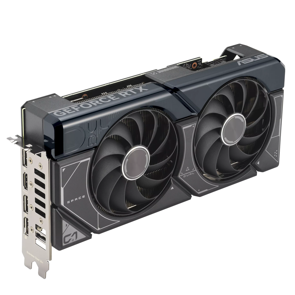 ASUS Dual GeForce RTX 4070 Ti SUPER OC Edition (PCIe 4.0, 16GB GDDR6X, DLSS 3, HDMI 2.1a, DisplayPort 1.4a (Certified Refurbished)