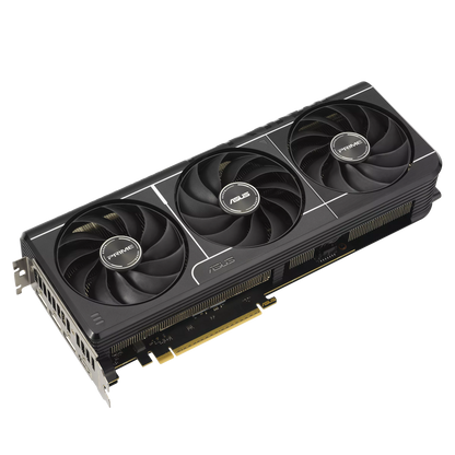 The SFF-Ready ASUS Prime GeForce RTX 5080 16GB GDDR7 Graphics Card (PCIe 5.0, 16GB GDDR7, HDMI/DP 2.1, 2.5-Slot, Axial-tech Fans, Vapor Chamber, Dual BIOS) (Certified Refurbished))