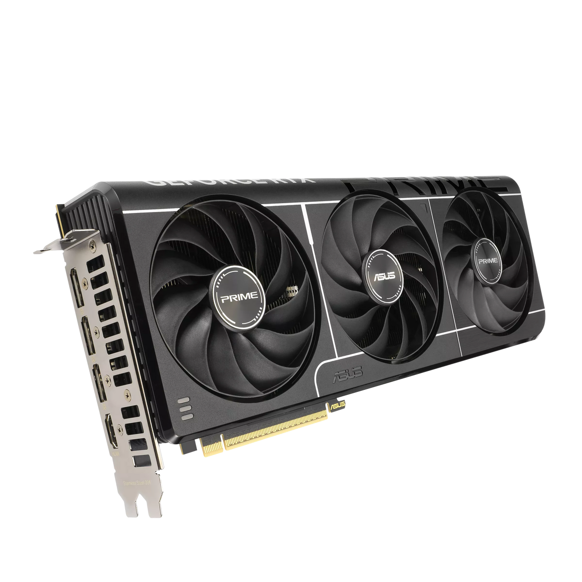 The SFF-Ready ASUS Prime GeForce RTX 5080 16GB GDDR7 Graphics Card (PCIe 5.0, 16GB GDDR7, HDMI/DP 2.1, 2.5-Slot, Axial-tech Fans, Vapor Chamber, Dual BIOS) (Certified Refurbished))