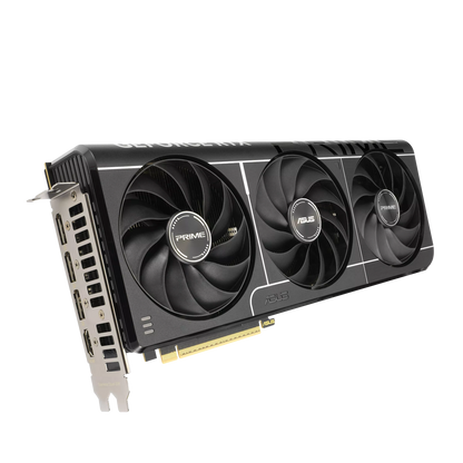The SFF-Ready ASUS Prime GeForce RTX 5080 16GB GDDR7 Graphics Card (PCIe 5.0, 16GB GDDR7, HDMI/DP 2.1, 2.5-Slot, Axial-tech Fans, Vapor Chamber, Dual BIOS) (Certified Refurbished))