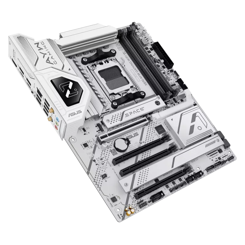 ASUS X870 AYW Gaming WIFI W ATX AM5 Motherboard for AMD Ryzen 9000/8000/7000 Series CPUs (Certified Refurbished)