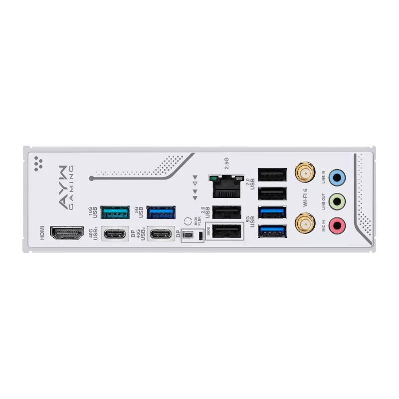 ASUS X870 AYW Gaming WIFI W ATX AM5 Motherboard for AMD Ryzen 9000/8000/7000 Series CPUs (Certified Refurbished)