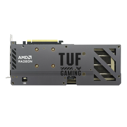 ASUS TUF Gaming AMD Radeon RX 9060 XT 16GB GDDR6 OC Edition Graphics Card, (PCIe 5.0, HDMI/DP 2.1, 3.125-slot, Military-Grade Components, Protective PCB Coating, axial-tech Fans) (Certified Refurbished)