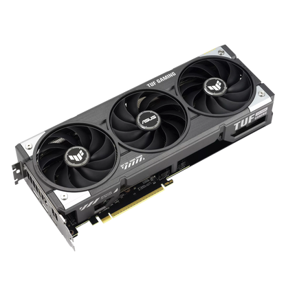 ASUS TUF Gaming AMD Radeon RX 9060 XT 16GB GDDR6 OC Edition Graphics Card, (PCIe 5.0, HDMI/DP 2.1, 3.125-slot, Military-Grade Components, Protective PCB Coating, axial-tech Fans) (Certified Refurbished)