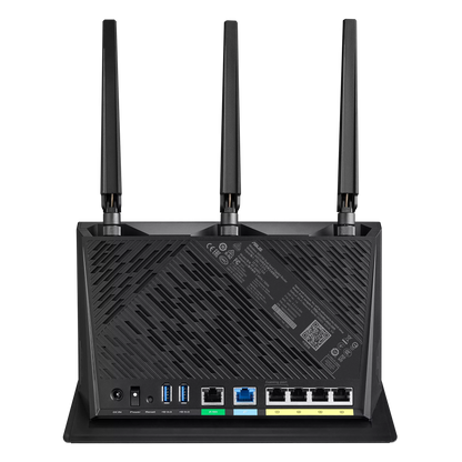 ASUS RT-AX86U (AX5700) Dual Band WiFi 6 Extendable Gaming Router, 2.5G Port, Gaming Port, Mobile Game Mode, Port Forwarding, Subscription-Free Network Security, Instant Guard, VPN, AiMesh Compatible (Certified Refurbished)
