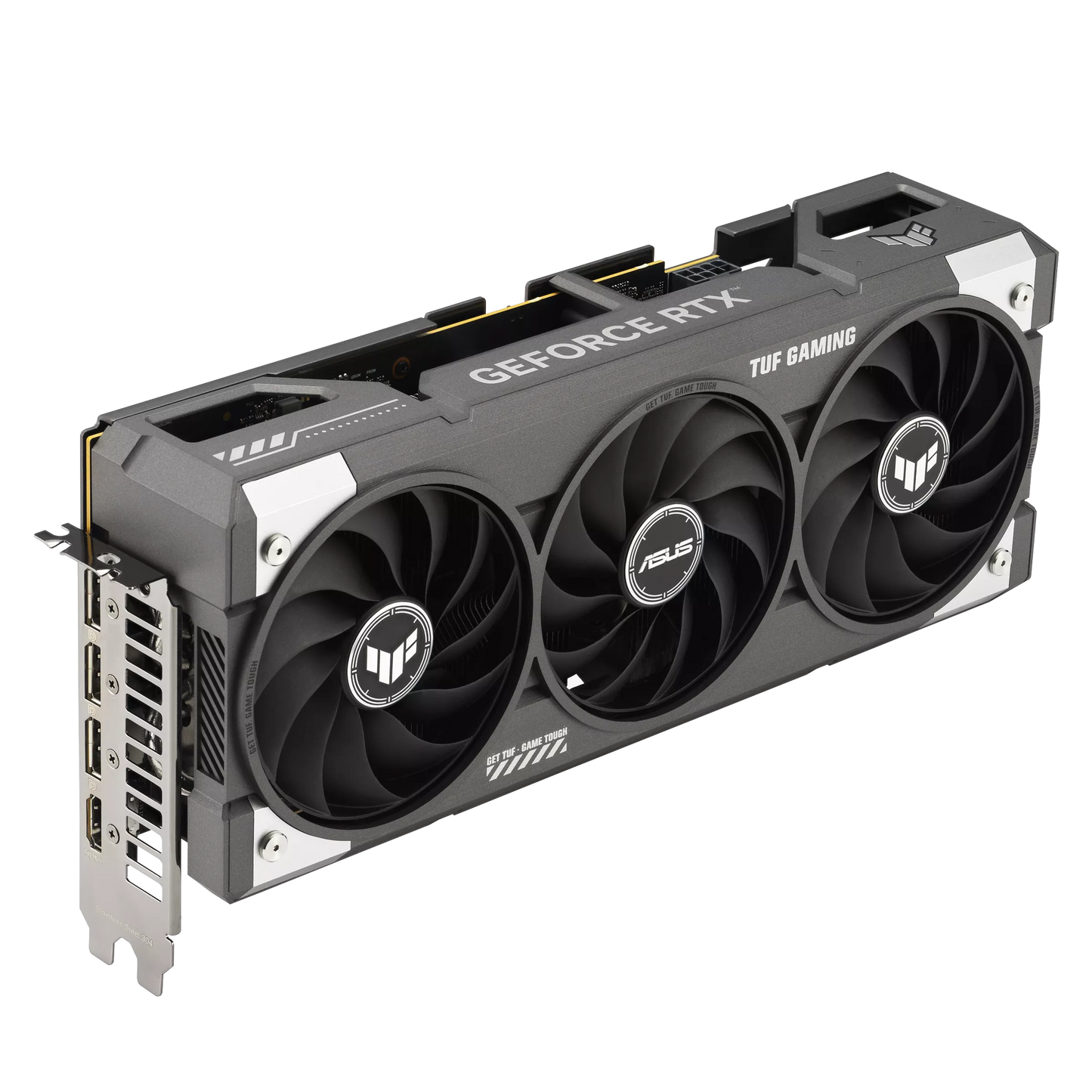 ASUS TUF Gaming GeForce RTX 5060 8GB GDDR7 OC Edition Gaming Graphics Card (PCIe® 5.0, HDMI®/DP 2.1, 3.1-Slot, Military-Grade Components, Protective PCB Coating, axial-tech Fans) (Certified Refurbished)
