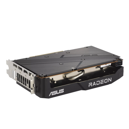 ASUS Dual Radeon RX 7600 V2 OC Edition 8GB GDDR6 Graphics Card (PCIe 4.0, 8GB GDDR6, HDMI 2.1, DisplayPort 1.4a, 2.5-Slot Design, Axial-tech Fans, GPU Tweak III) (Certified Refurbished)