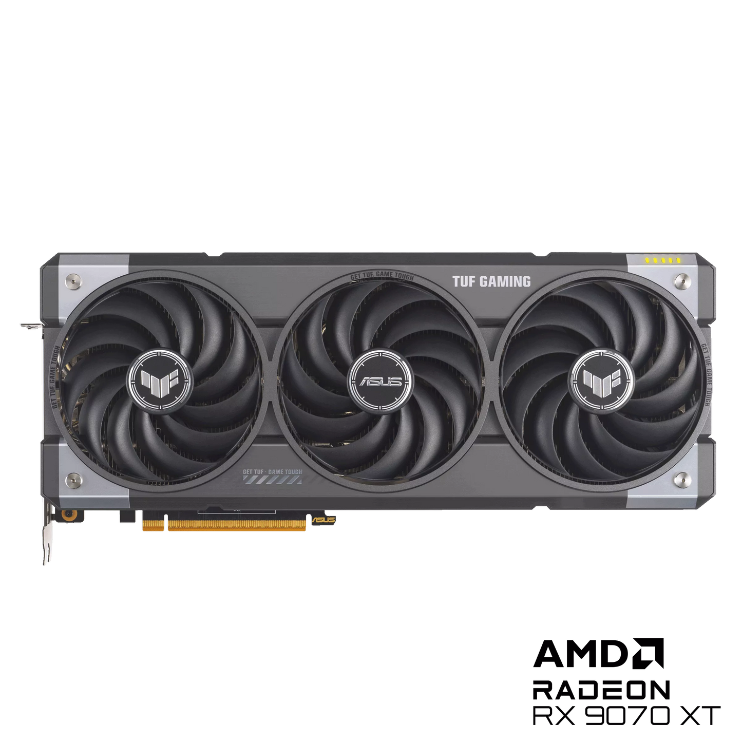 ASUS TUF Gaming Radeon RX 9070 XT OC Edition 16GB GDDR6 Graphics Card (AMD Radeon Radeon RX9070XT, PCIe 5.0, 1x HDMI 2.1b, 3X DisplayPort 2.1a, 3.125 Slot Design) (Certified Refurbished)