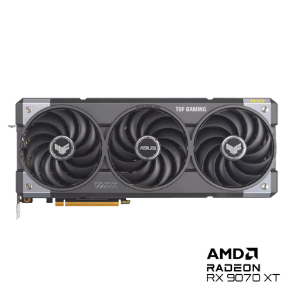 ASUS TUF Gaming Radeon RX 9070 XT OC Edition 16GB GDDR6 Graphics Card (AMD Radeon Radeon RX9070XT, PCIe 5.0, 1x HDMI 2.1b, 3X DisplayPort 2.1a, 3.125 Slot Design) (Certified Refurbished)