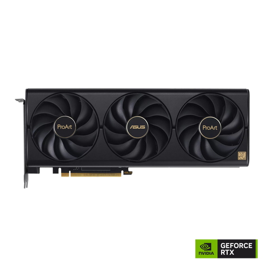 ASUS ProArt GeForce RTX 4070 Ti Super OC Edition Graphics Card (PCIe 4.0, 16GB GDDR6X, DLSS 3, HDMI 2.1a, DisplayPort 1.4a) (Certified Refurbished)