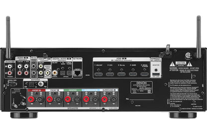Denon AVR-S650H 5.2 Channel (150W X 5) A/V Receiver 4K UHD Home Theater Surround Sound (2019) | Music Streaming | Wi-Fi, Bluetooth, AirPlay 2, Alexa (Certified Refurbished)