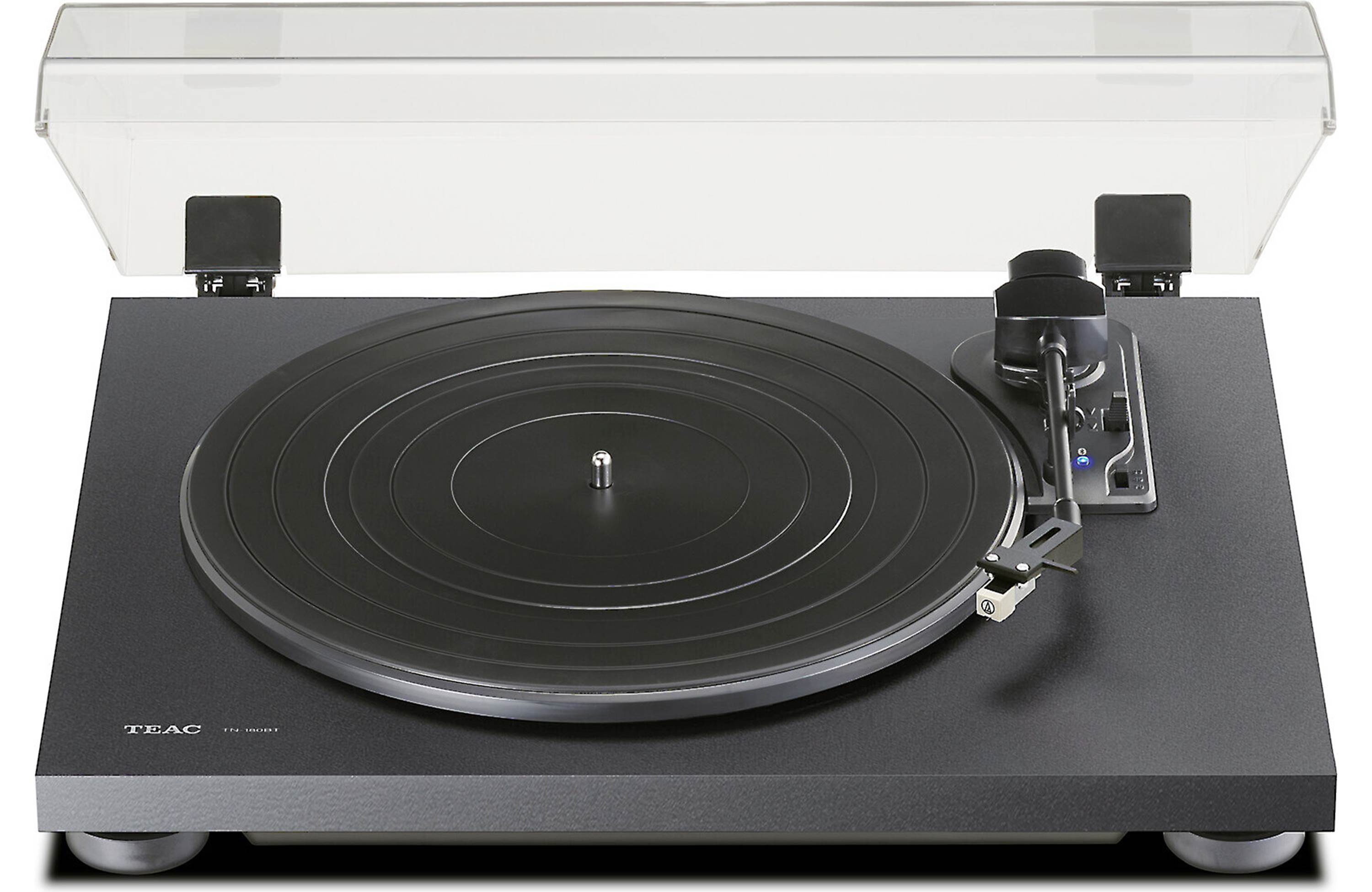 TEAC TN-180BT 3-Speed Analog Turntable with Phono EQ and Bluetooth (Certified Refurbished)