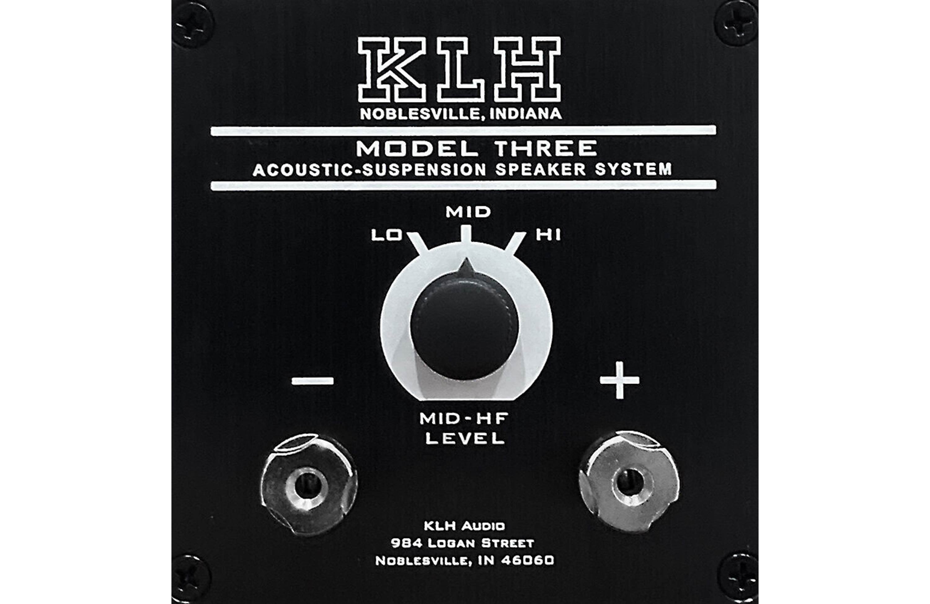 KLH Model Three Vintage-styled Speaker and Matching Stand - Single (Refurbished)