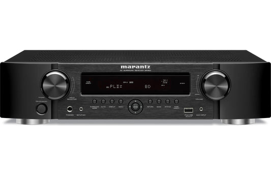 Marantz NR1601 Home Theater 5.1Ch Slim A/V Receiver with 3D-ready HDMI Switching (Refurbished)