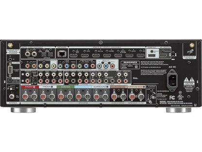 Marantz SR5013 7.2-channel home theatre receiver with Wi-Fi, Apple AirPlay 2, and Amazon Alexa compatibility (Refurbished)
