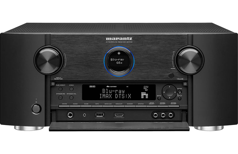 Marantz SR7013 9.2-channel home theatre receiver with Wi-Fi, Apple® AirPlay® 2, and Amazon Alexa compatibility (Certified Refurbished)