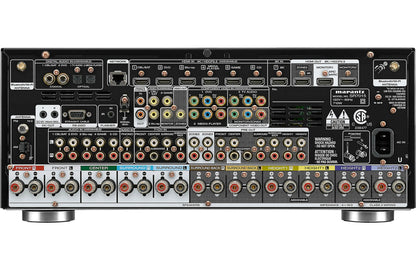 Marantz SR7015 9.2-channel home theatre receiver with Dolby Atmos, Wi-Fi, Bluetooth, Apple AirPlay 2, and Amazon Alexa compatibilit (Refurbished)