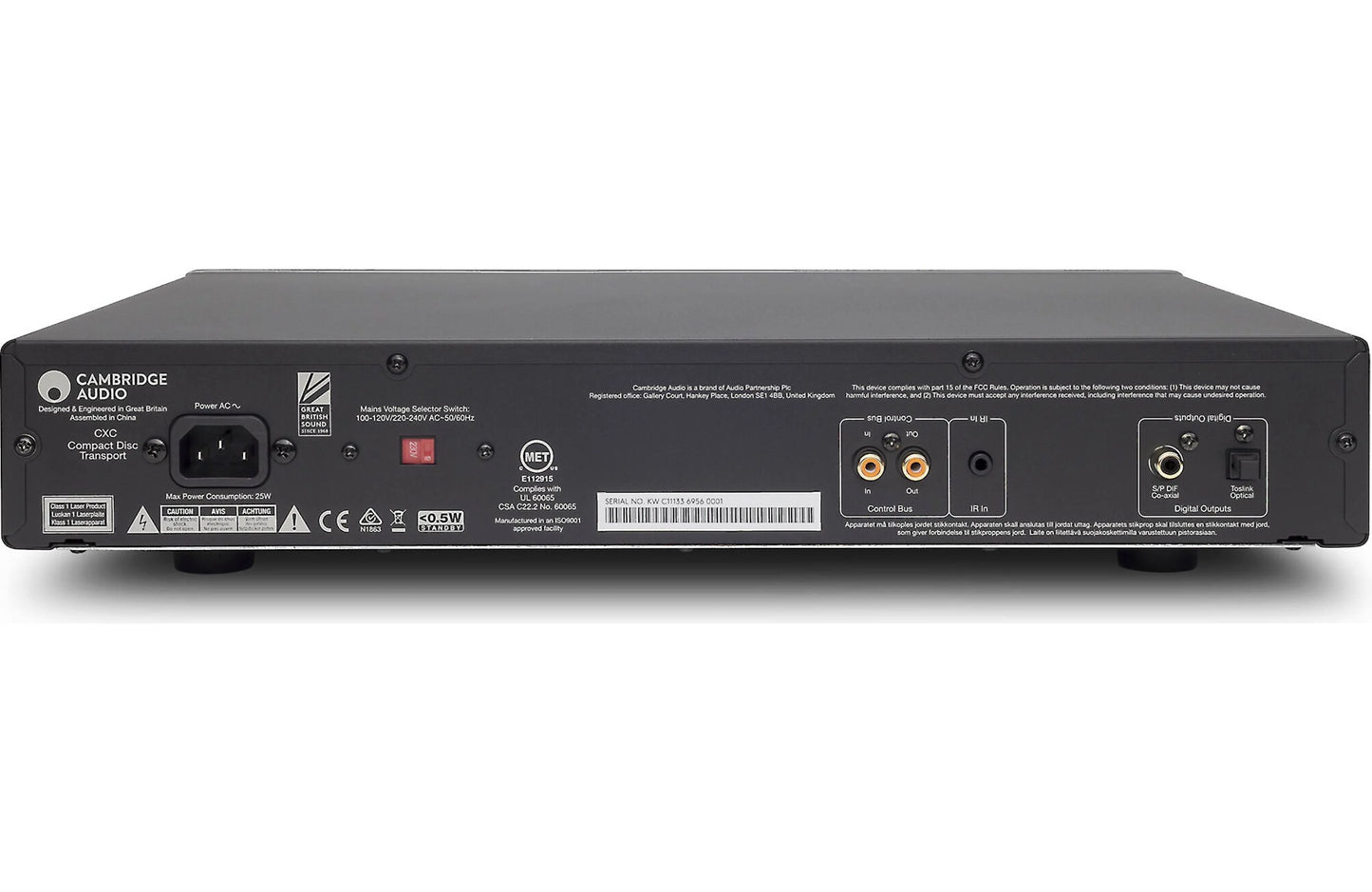 Cambridge Audio CXC V2 CD Transport (Certified Refurbished)