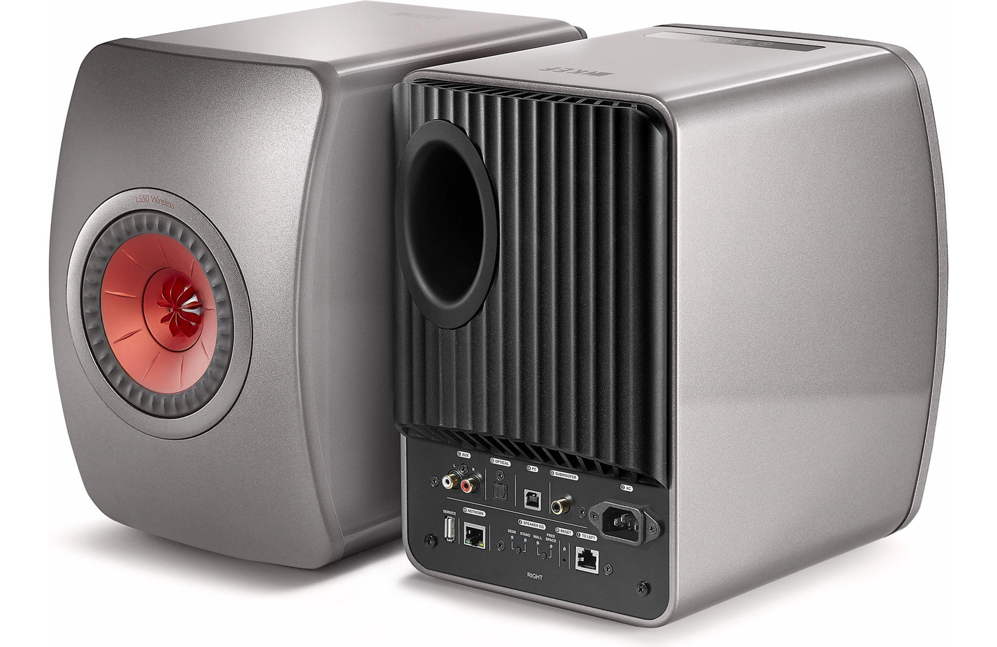 KEF LS50 Wireless High-performance powered speakers with Wi-Fi and Bluetooth (Certified Refurbished)