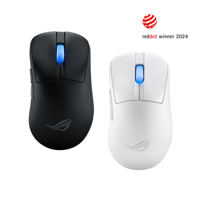 ASUS ROG Keris II Ace Wireless Gaming Mouse, 54g Lightweight, AimPoint Pro 42K Optical Sensor, Optical Micro Switches, SpeedNova Wireless, ROG Polling Rate Booster, Esports & FPS Gaming (Certified Refurbished)