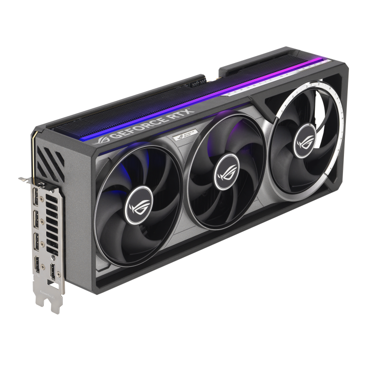 Asus ROG Astral GeForce RTX 5090 32GB OC Edition GDDR7 Gaming Graphics Card (Nvidia GeForce RTX5090, Four Fans, 3.8 Slot Design, PCIe 5.0, 2X HDMI 2.1b, 3X DisplayPort 2.1a) (Certified Refurbished)