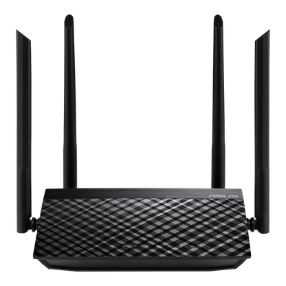 Asus RT-AC1200 V2 Dual-Band Wi-Fi Router with Four Antennas and Parental Control (Certified Refurbished)