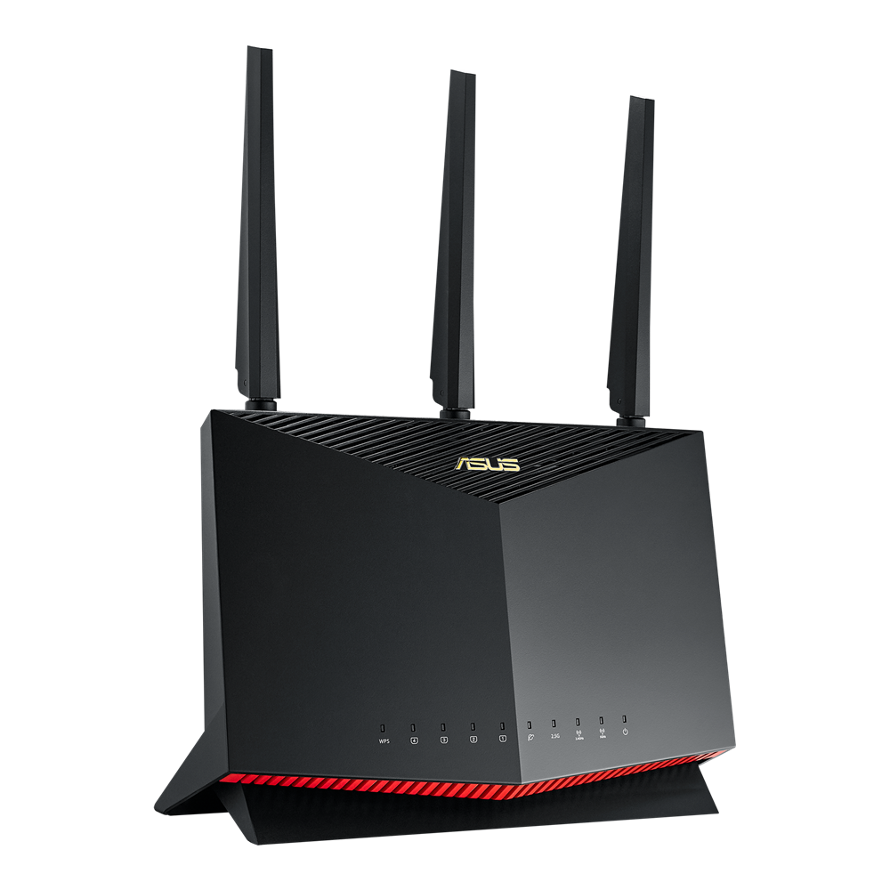 ASUS RT-AX86U (AX5700) Dual Band WiFi 6 Extendable Gaming Router, 2.5G ...