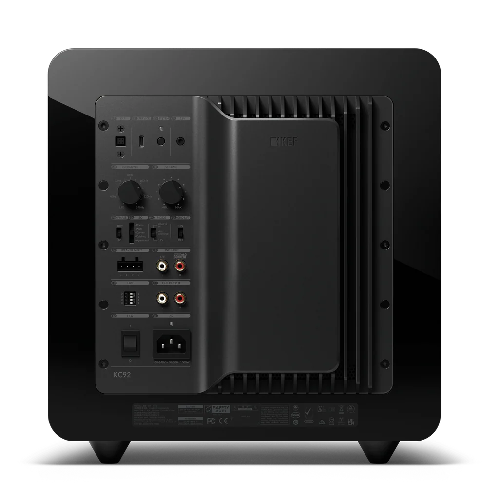 KEF KC92 Force-Cancelling Subwoofer (Certified Refurbished)