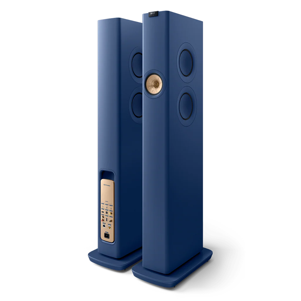 KEF LS60W Wireless HiFi Floor Standing Speakers - Pair (Certified Refurbished)
